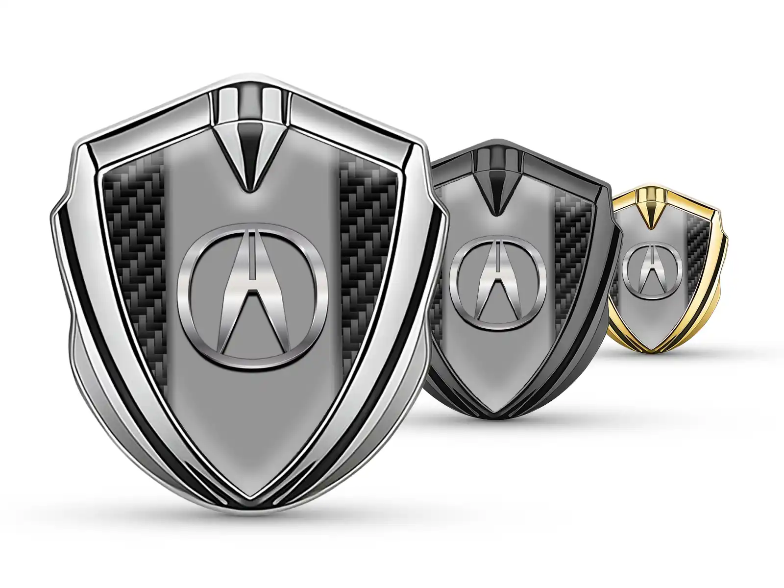Honda 3D Fender Abzeichen Tuning Stil Glänzend 3D Emblem